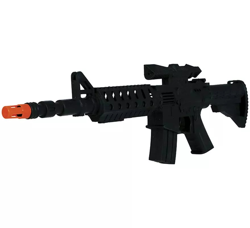 Fusil negro con Mirilla de 44 cm