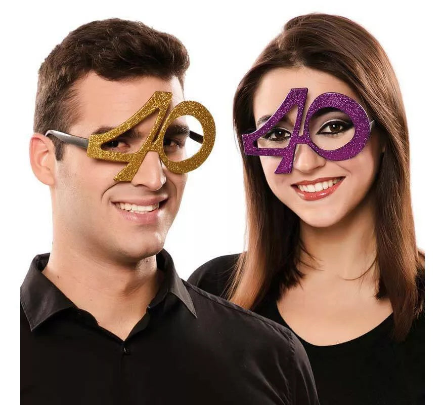 Gafas 40 Aniversario en dos colores