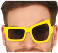 Gafas amarillas con guiño adulto