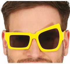 Yellow glasses with adult wink