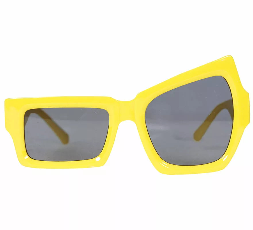 Translation missing: en.Gafas amarillas con guiño adulto