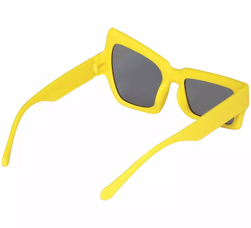 Translation missing: en.Gafas amarillas con guiño adulto