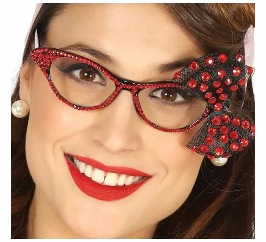 Gafas Años 50 con Lazo en varios colores
