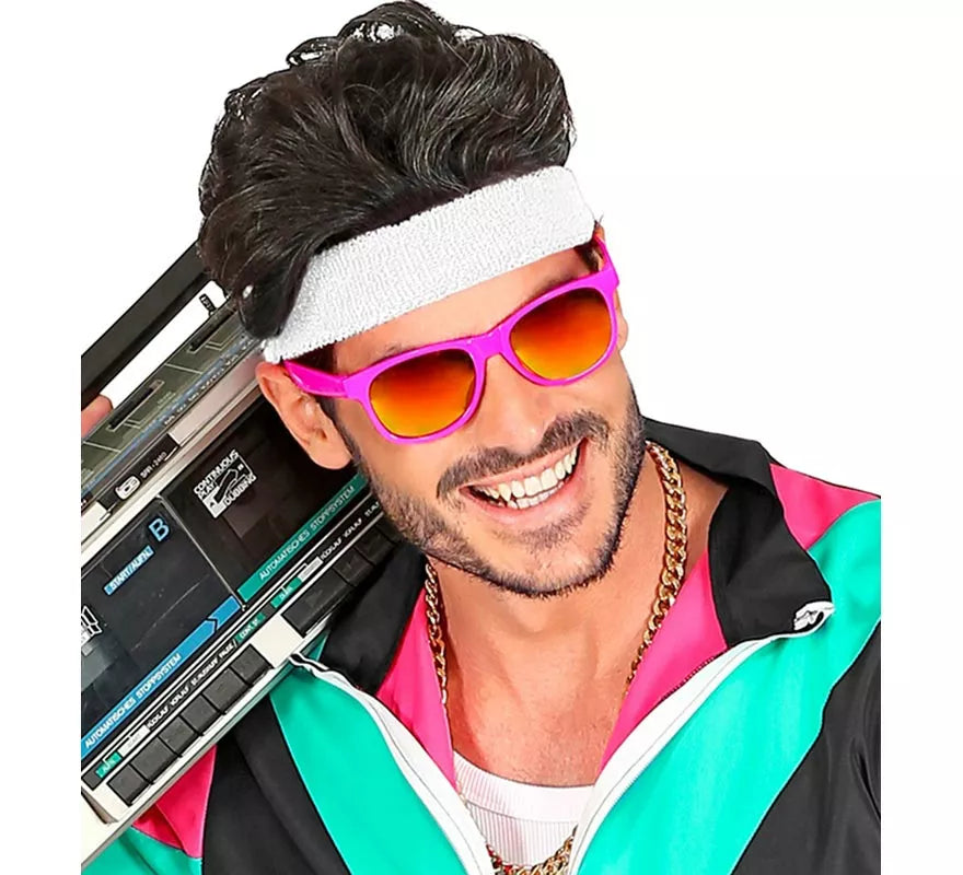 Translation missing: en.Gafas Años 80 neón con Lentes en colores surtidos