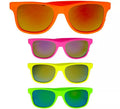 Gafas Años 80 neón con Lentes en colores surtidos