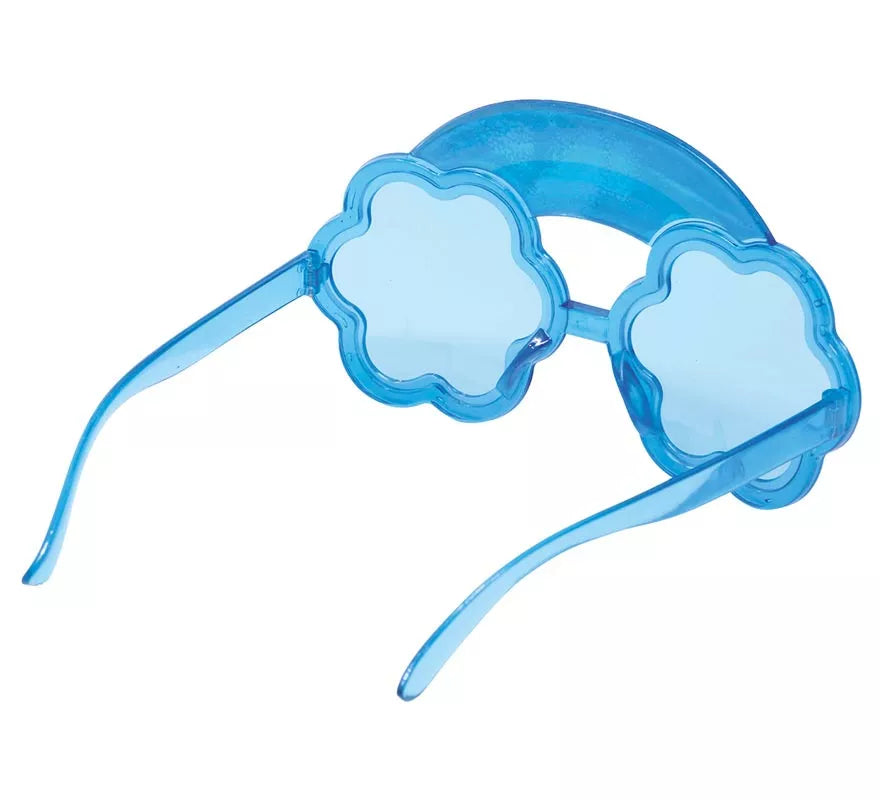 Gafas Azules con Arcoíris