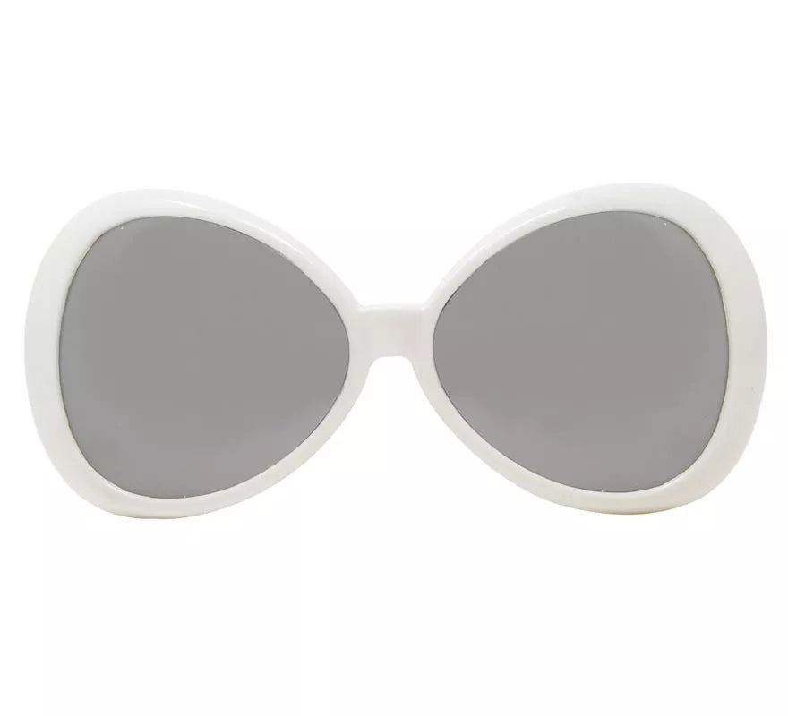 Gafas Blancas de los años 70