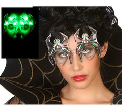 Glasses with Spiders and Light