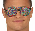 Gafas con Brillantes Multicolor