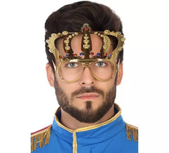 Glasses with Golden Crown