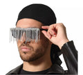 Gafas con Cortinilla Plateada
