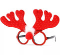Gafas con Cuernos Reno Rojo