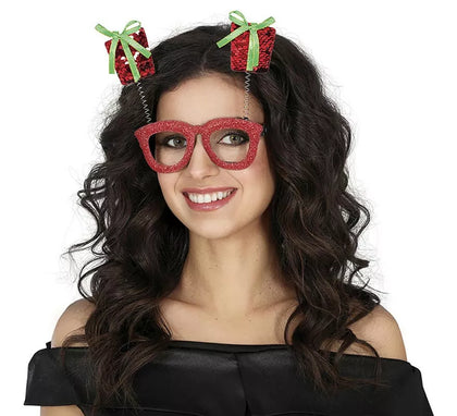 Gafas con Regalitos de Navidad