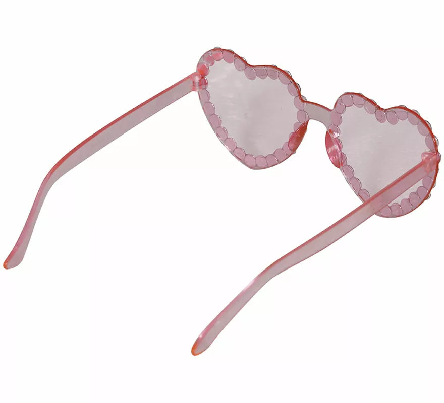 Gafas Corazones con brillantes adulta