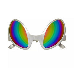 Space Alien Glasses with Holographic Lenses
