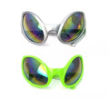Gafas de Alien efecto iridiscente colores surtidos