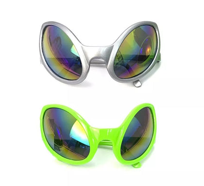 Gafas de Alien efecto iridiscente colores surtidos
