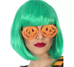 Sparkly Pumpkin Glasses