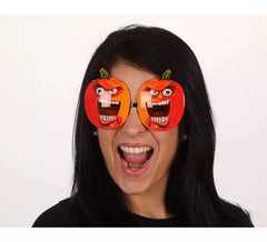 Sinister Pumpkin Glasses for Halloween
