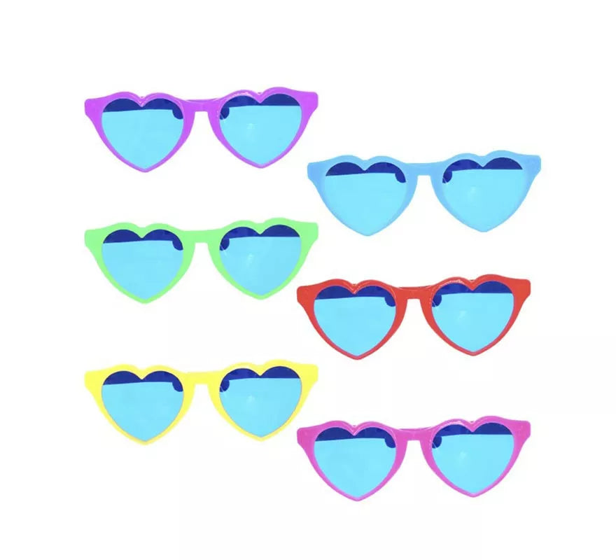 Translation missing: en.Gafas de Corazón gigantes colores surtidos