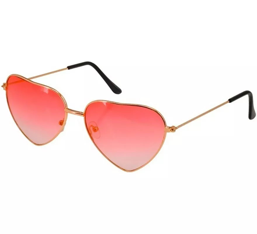Gafas de Corazones transparentes