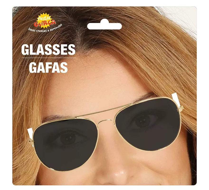 Gafas de Danny Zuko de Grease con efecto espejo
