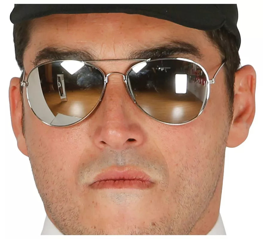Gafas de Danny Zuko de Grease con efecto espejo