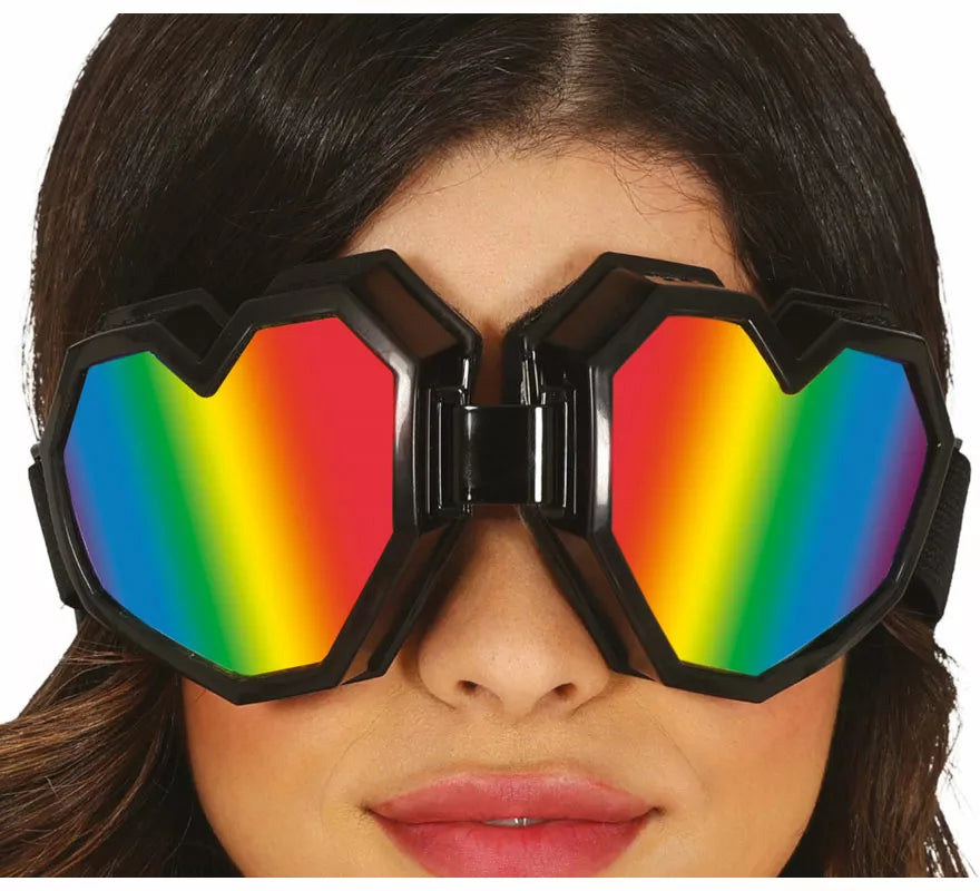 Gafas de Esquiador Corazones adulto