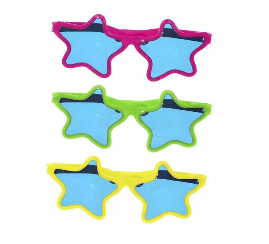 Translation missing: en.Gafas de Estrella gigantes colores surtidos