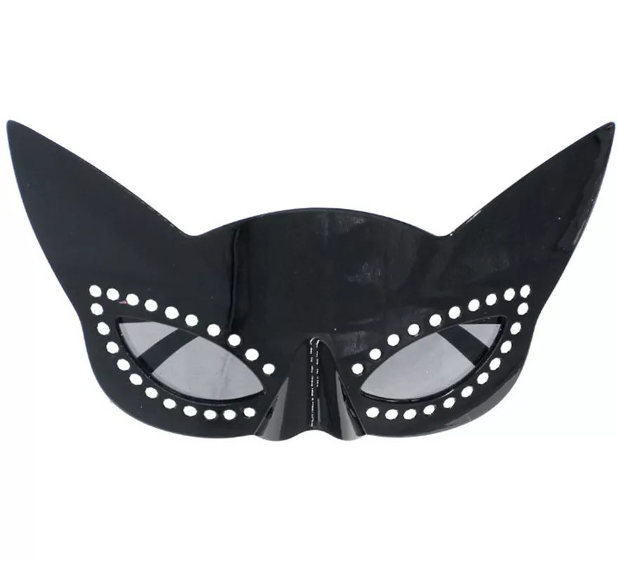 Gafas de Gata Negra con pedrería