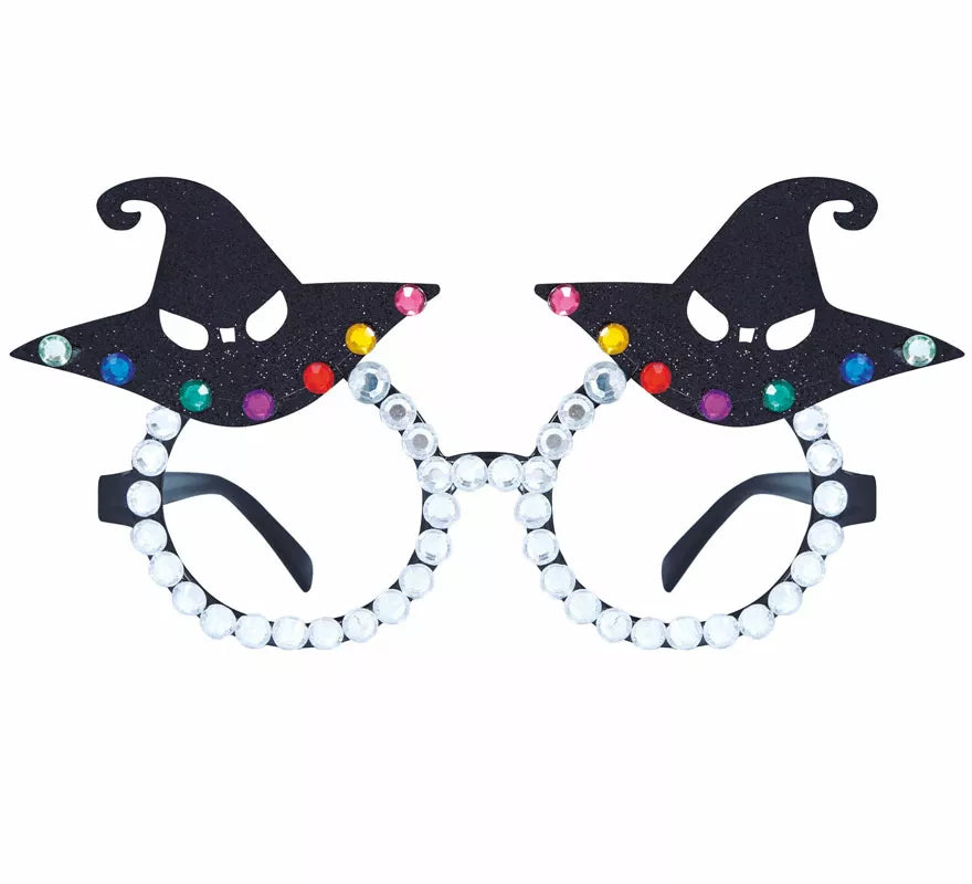 Gafas de Gorros Bruja con Brillantes