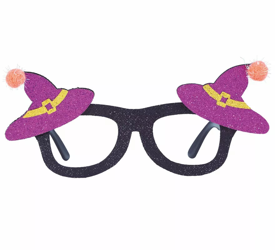 Gafas de Gorros Bruja Morados