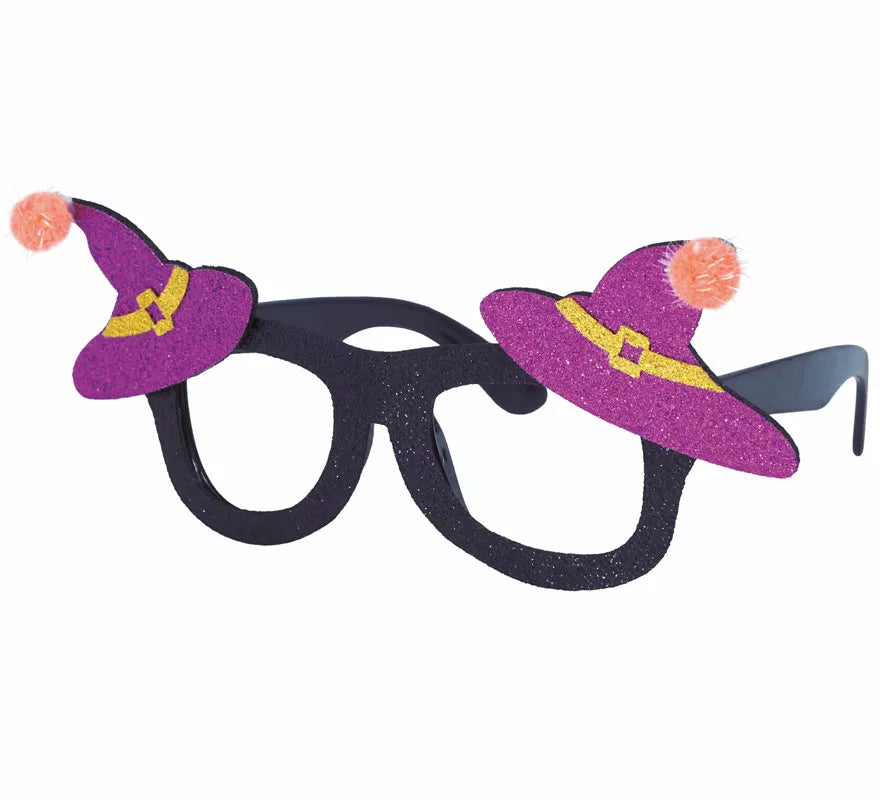 Gafas de Gorros Bruja Morados