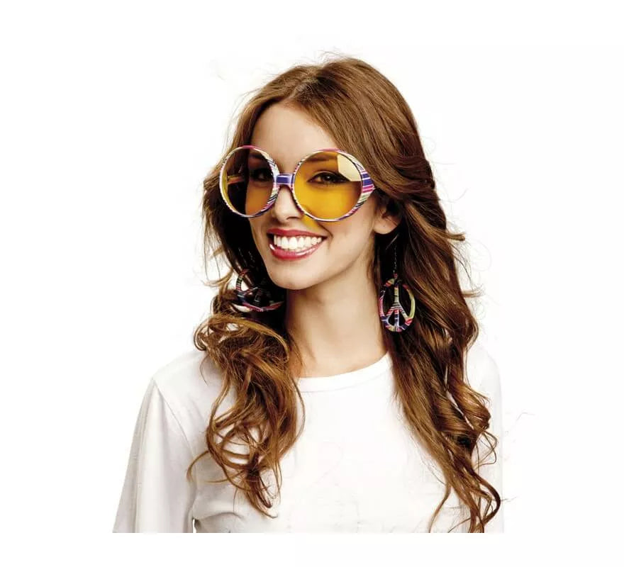 Translation missing: en.Gafas de Hippie con Pendientes