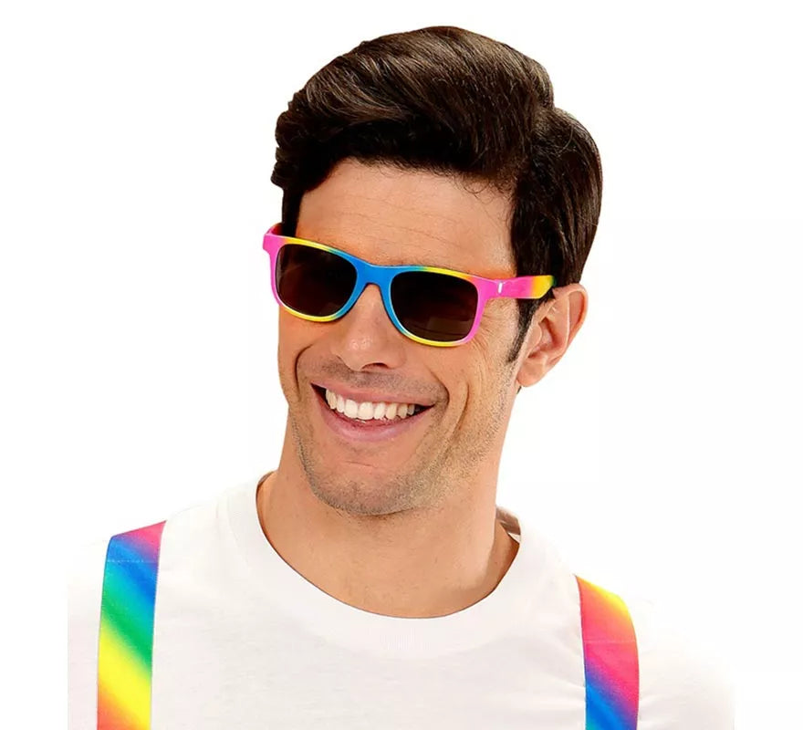 Gafas de Hippie multicolor