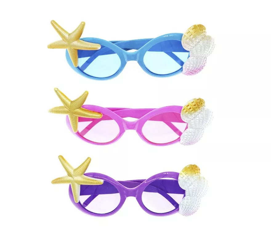 Translation missing: en.Gafas de Marinas estrella y conchas colores surtidos