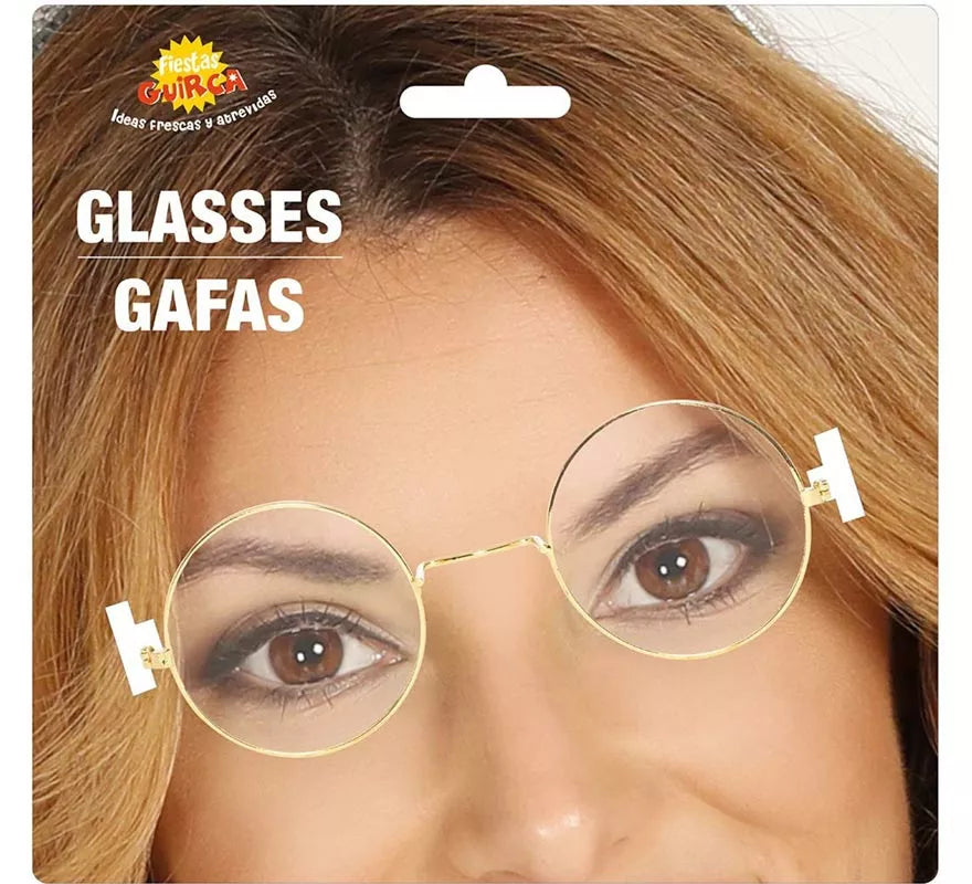 Gafas de metal para Papa Noel, Juez, etc.