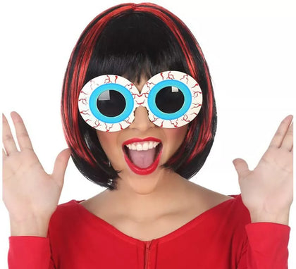 Gafas de Ojos saltones ensangrentados