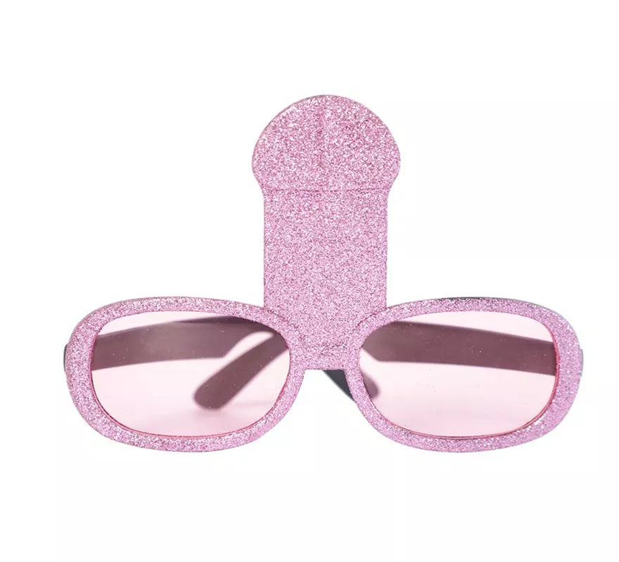 Translation missing: en.Gafas de Pene rosa brillante