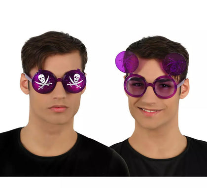 Gafas de Pirata Calavera con tapa
