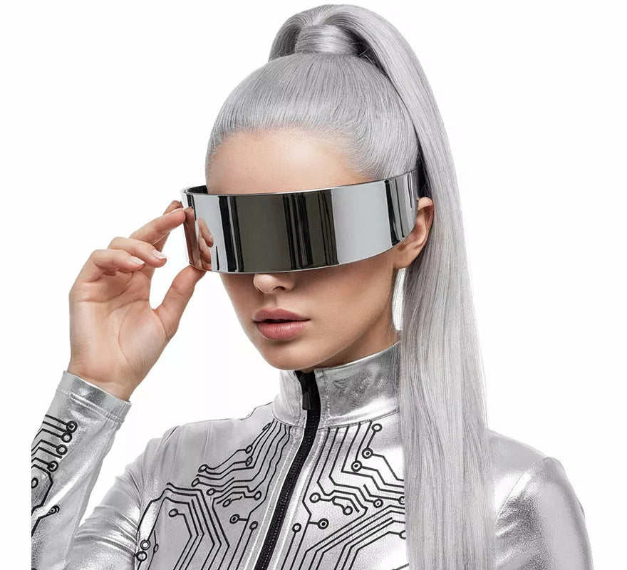 Translation missing: en.Gafas de Robot Futuristas plateadas