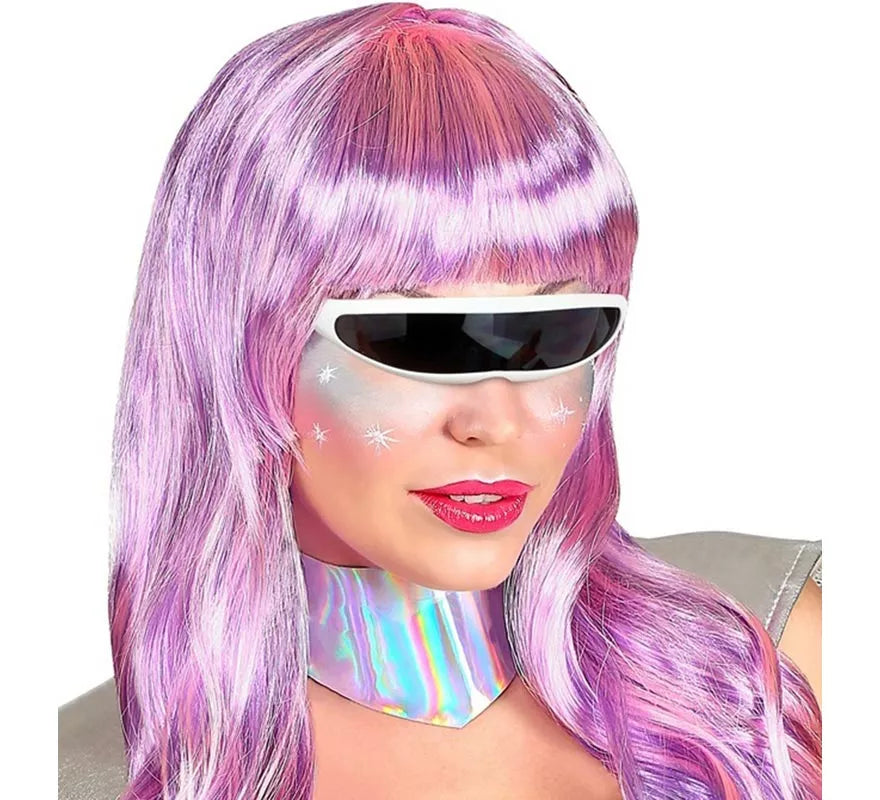Gafas de Robot Techno blancas