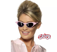 Pink Grease Rock and Roll Sunglasses