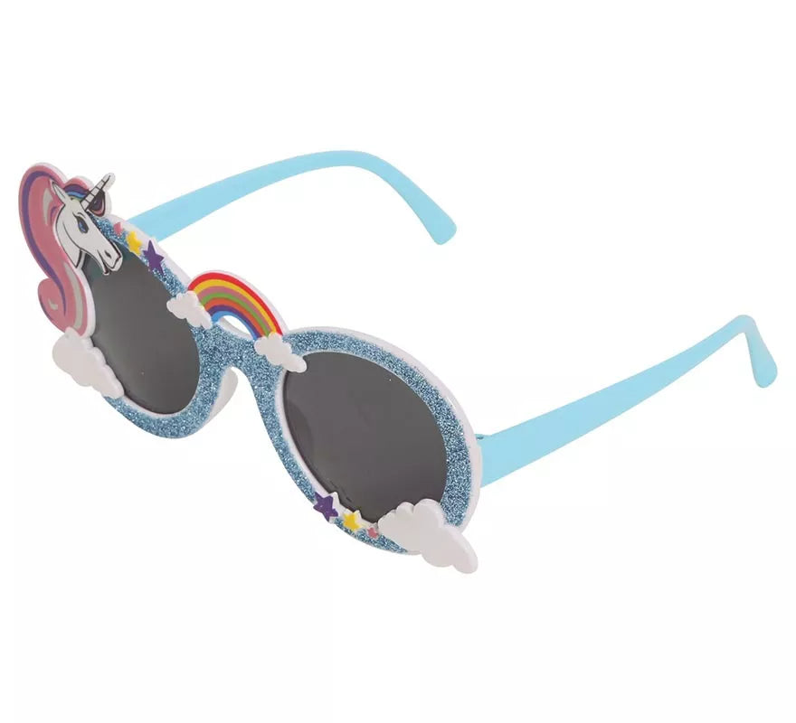 Gafas de Unicornio con Purpurina