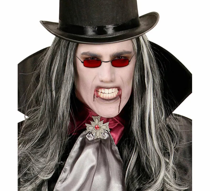 Gafas de Vampiro rojas
