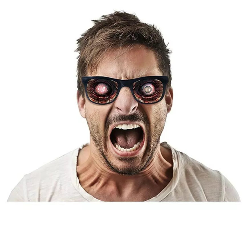Gafas de Zombie sangriento