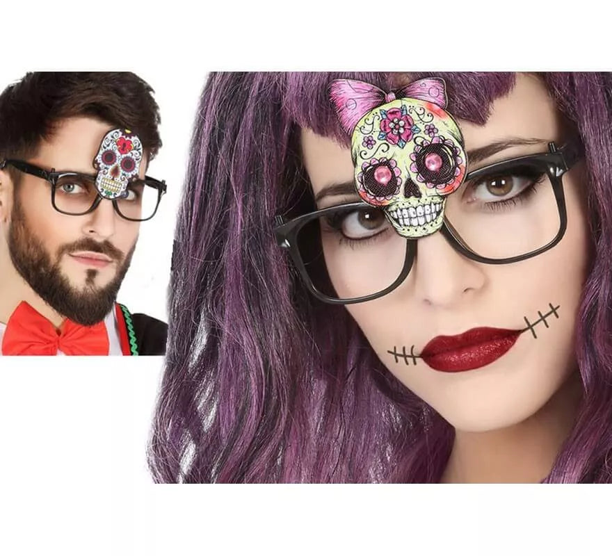 Translation missing: en.Gafas del Día de los Muertos en 2 modelos surtidos
