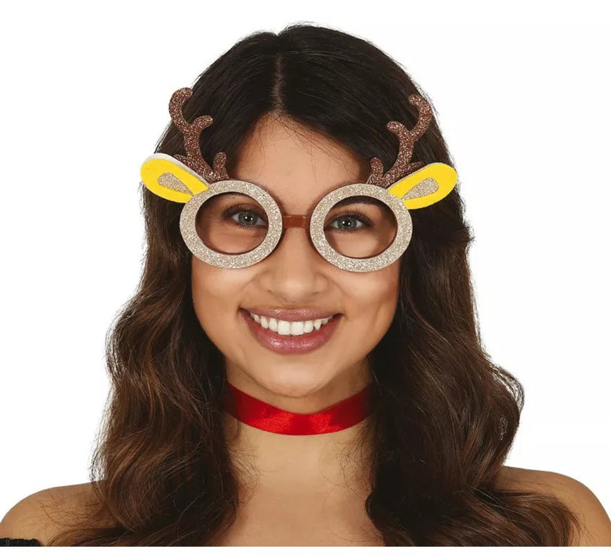 Translation missing: en.Gafas Divertidas de Reno de Navidad