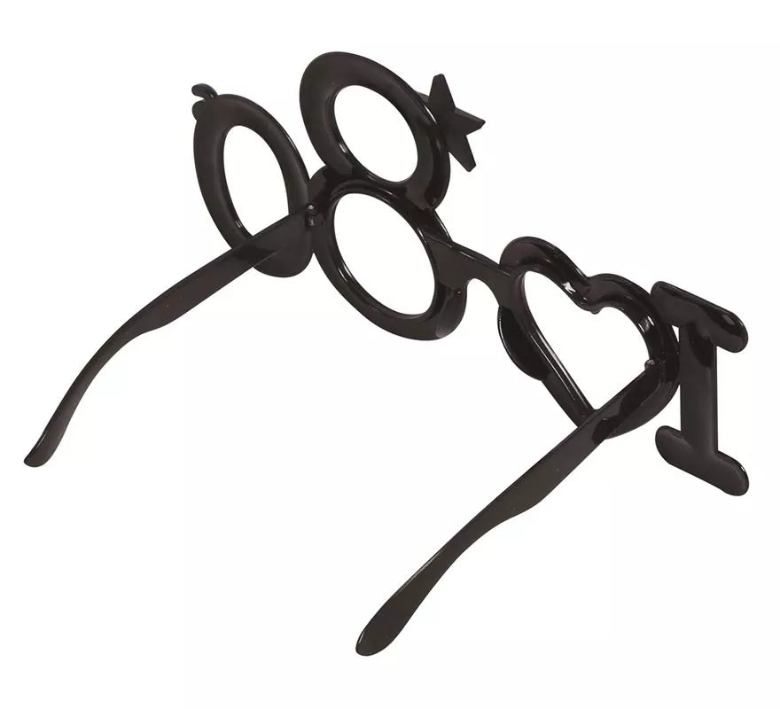 Gafas Divertidas I Love 80