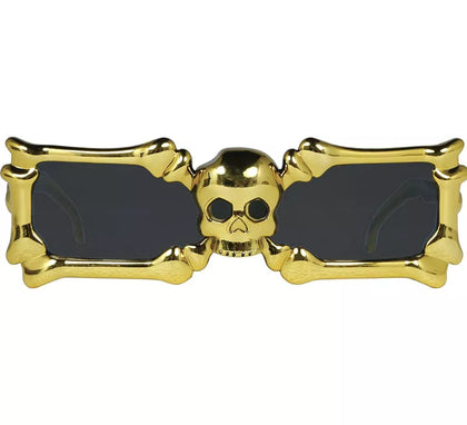Gafas Esqueleto Oro